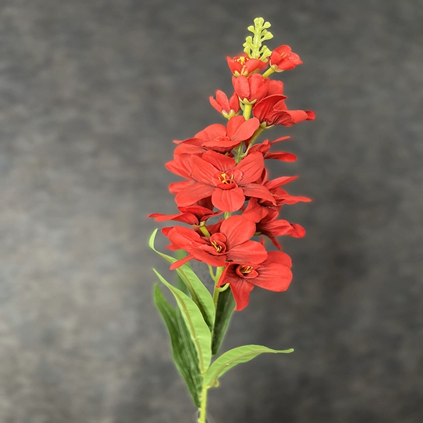 0449 گل مصنوعی شببو قرمز - تصویر 1